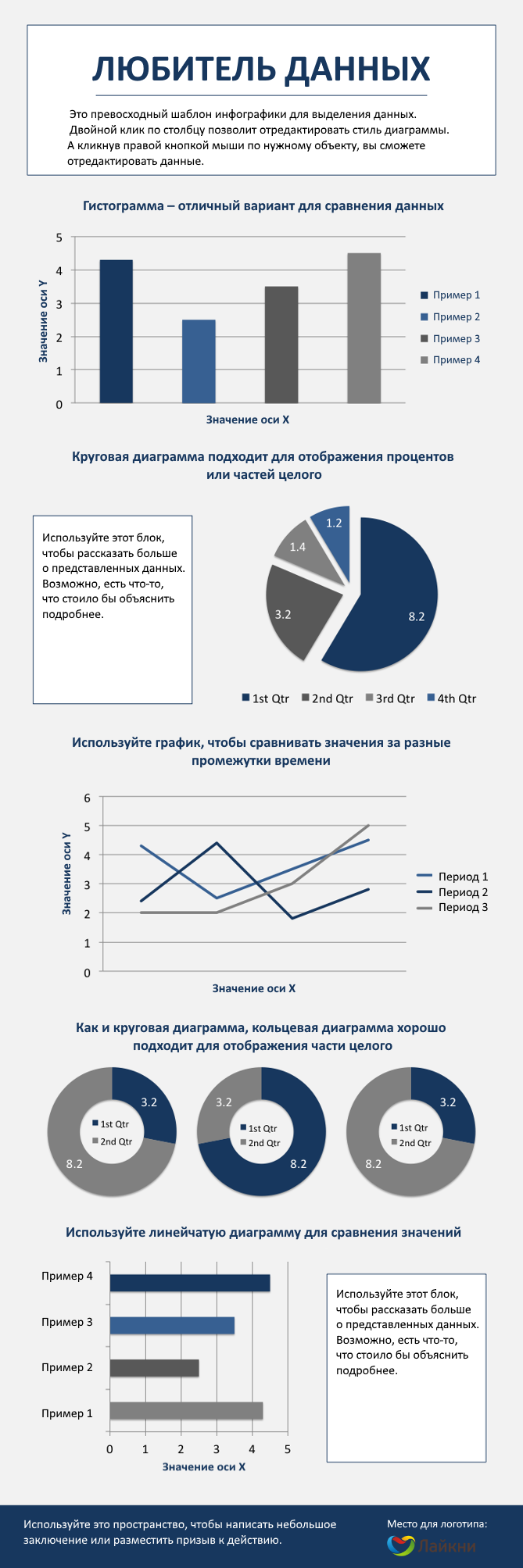 Как сделать в PowerPoint инфографику с данными